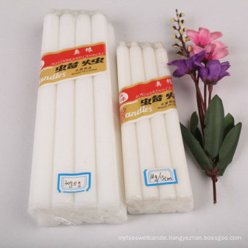 20cm Popular Pure White Paraffin Candle